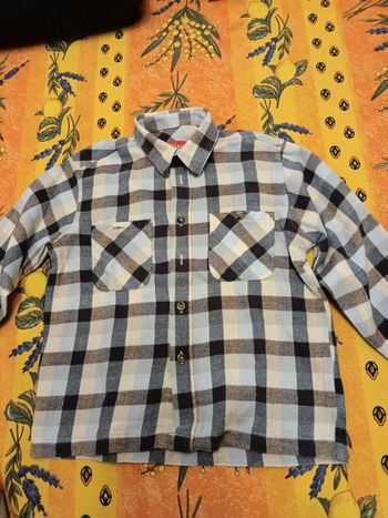 Chemise chaude garçon 6 ans tissaia