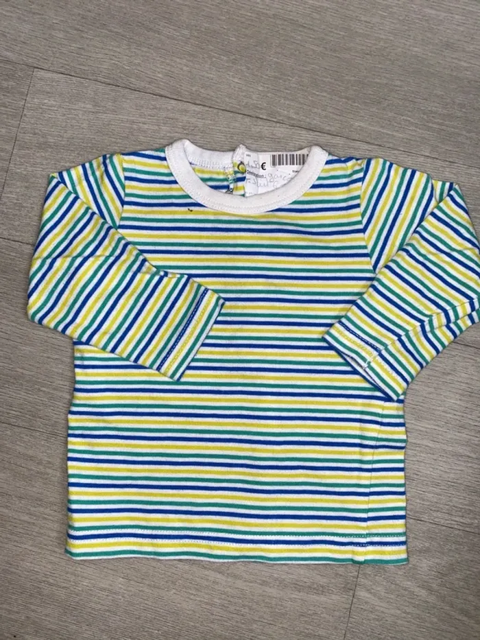 T-shirt ML 6mois - photo numéro 2