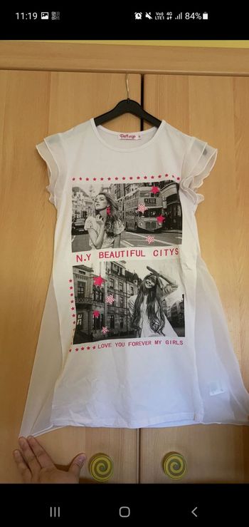 Tee shirt New York 14 ans