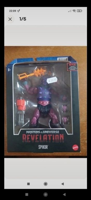 MOTU Masters of the universe revelation Spikor Mattel 2021 masterverse Netflix