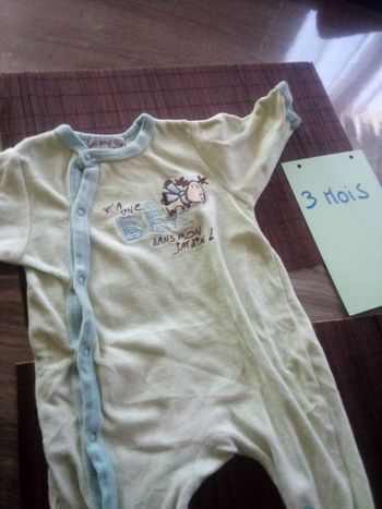 Pyjama 3 mois bébé garçon