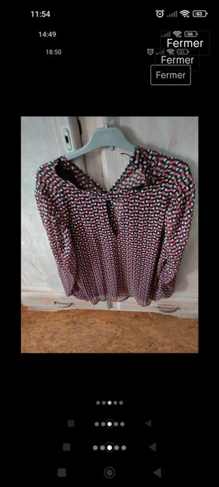 Très beau haut imprimé - photo numéro 2