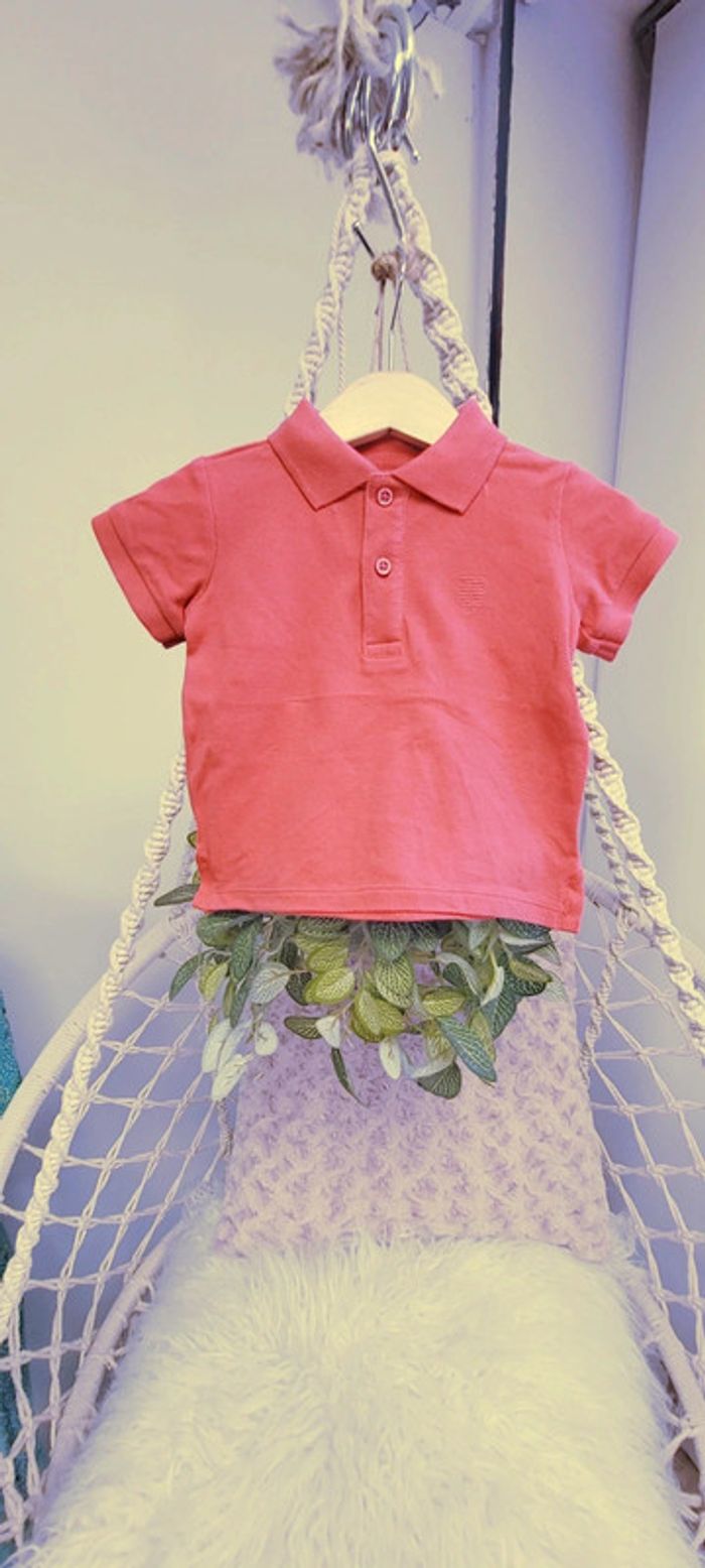 POLO rouge Framboise Zara