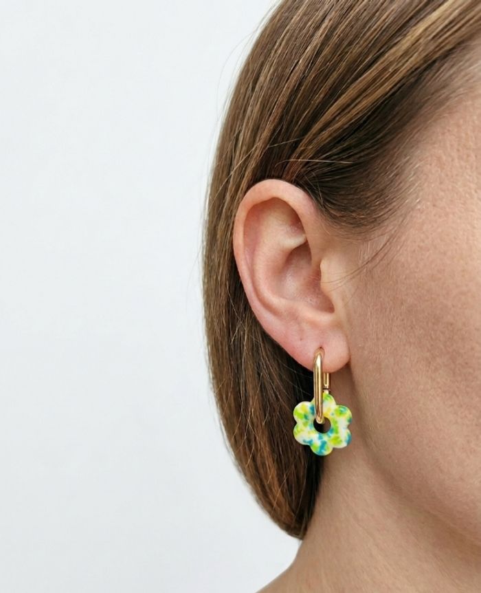 Boucles d’oreilles "Printemps Pop" - photo numéro 2