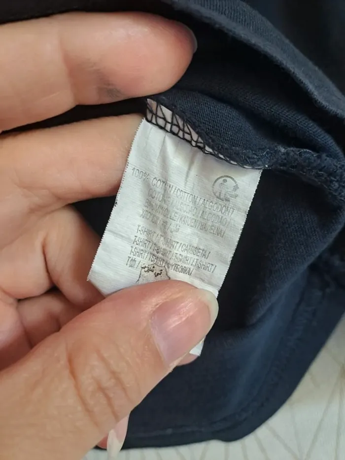 T-shirt garçon bleu kiabi tbe 1 mini accroc recousu ne se voit pas prix mini - photo numéro 4
