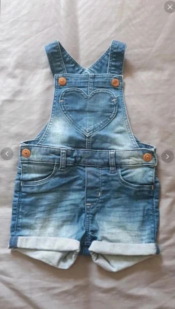 Salopette short