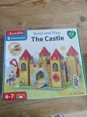 Château à construire Clementoni The Castle neuf