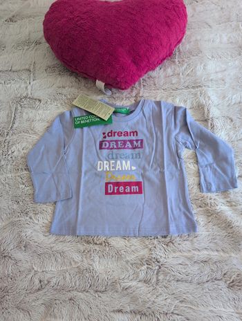 T-shirt manches longues 12/18 mois