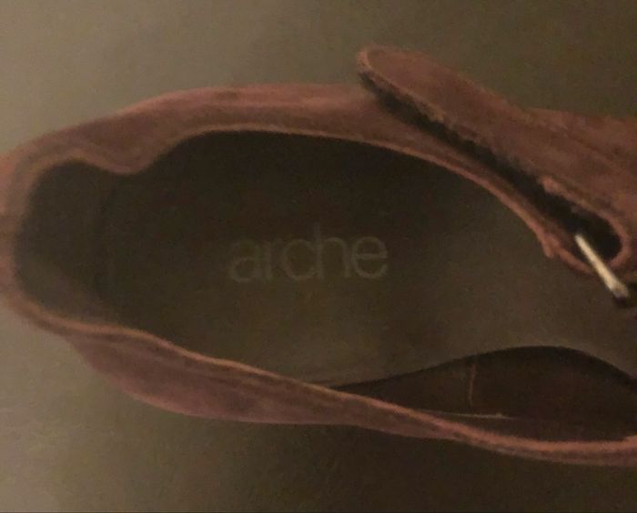 Chaussures prunes »Arche »à talons - photo numéro 6