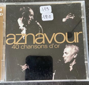 Album Charles Aznavour 40 chansons d’or
