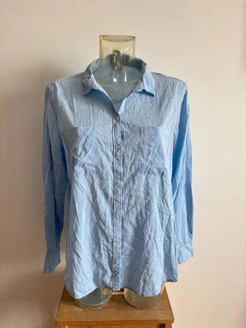 Chemise légère bleu clair amisu taille L