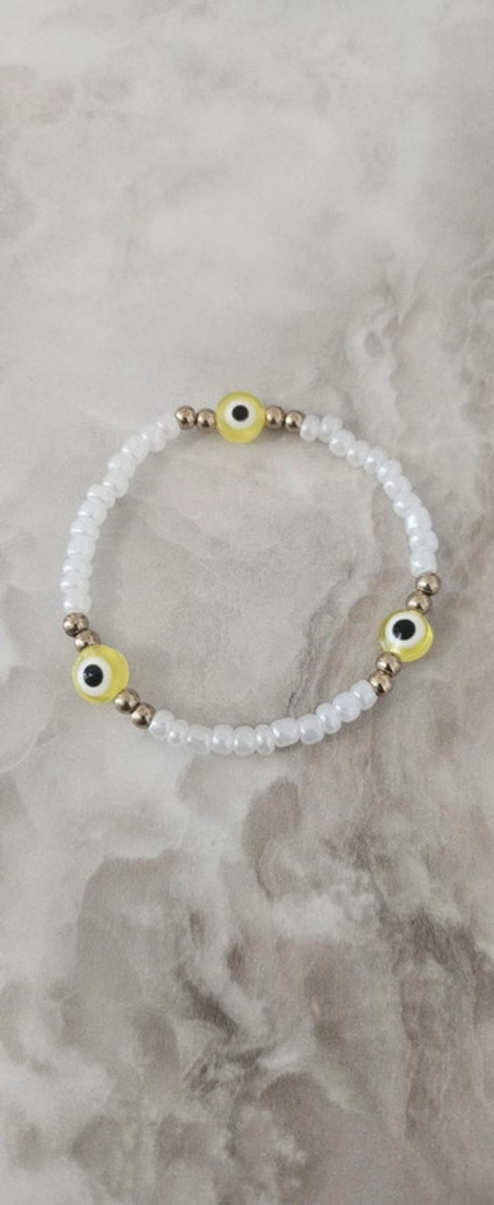 Bracelet à perles réglable