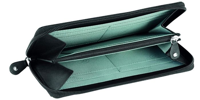 Bugatti Horizon Portefeuille Femme en Cuir - Multiples Compartiments 19x10x2 cm - photo numéro 3