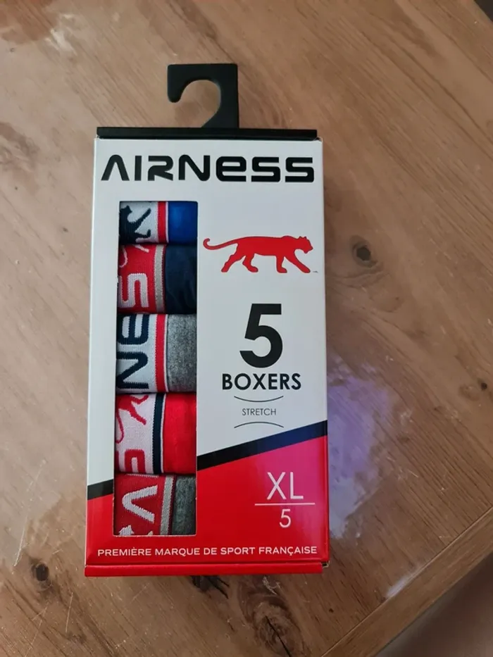 Lot boxers airness XL neuf