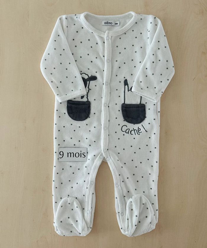 Pyjama gémo 9 mois 71 cm
