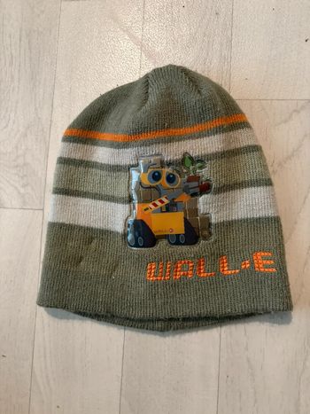 Bonnet wall e Disney kaki et gris  très bon état