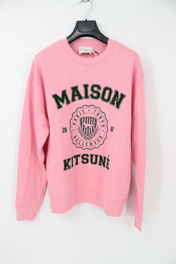 Sweat Maison Kitsuné rose – Paris Tokyo Hollywood – Taille M
