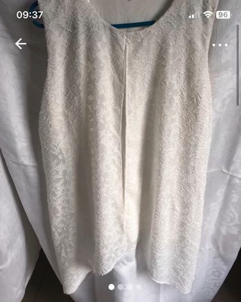 #tunique #sans manches #blanc