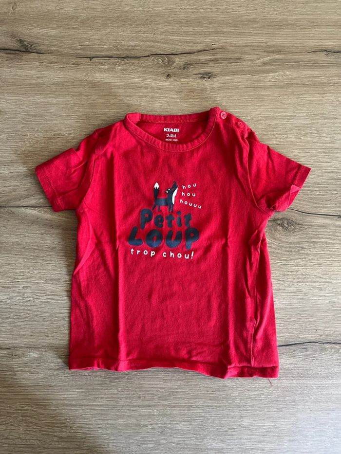 Lot tee shirt, tee shirt manches courtes, maillot, garçon taille 24 mois. - photo numéro 8