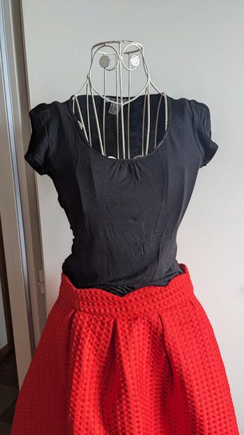 Tee-shirt Noir Basic H&M XS/S