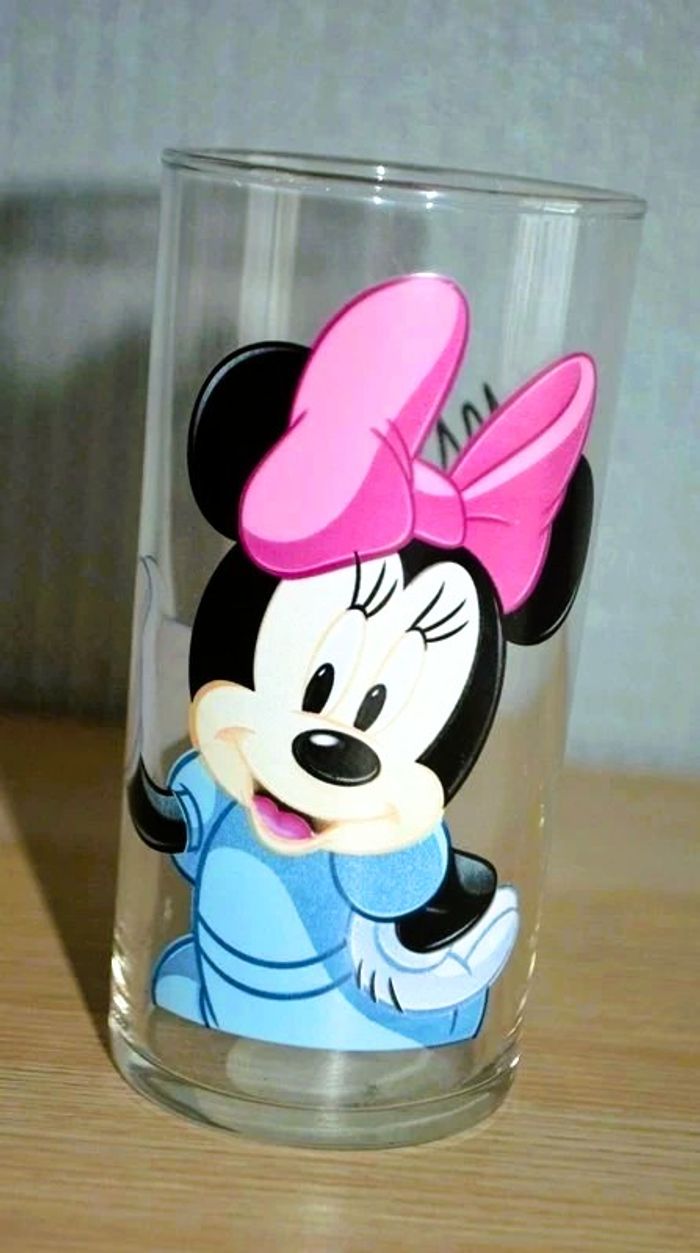 Verre Minnie transparent