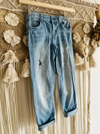 Jean boyfriend troué 7 ans