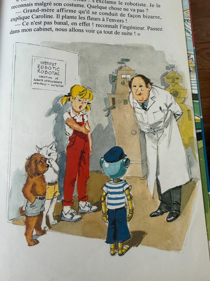 Moyen - Caroline et les vacances de Titus bords damiers couleurs livre bd album Pierre Probst - photo numéro 5