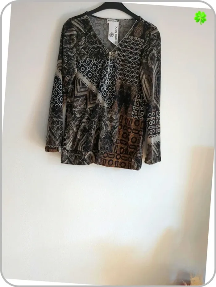 Haut manches longues femme 42