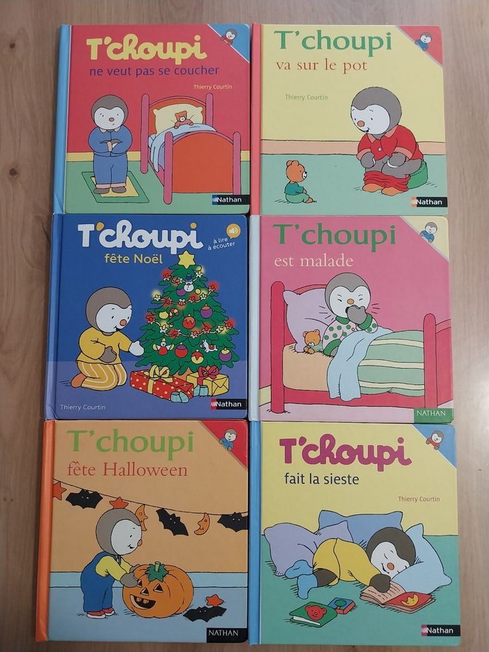 Lot livres T'choupi