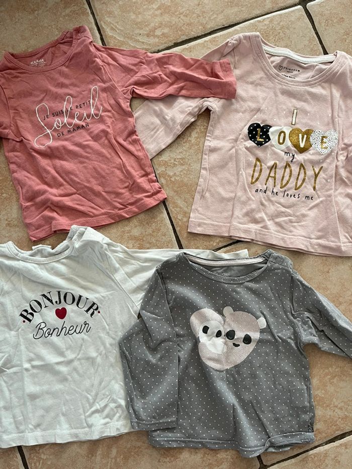 Lot bébé fille 45 pièces 1 à 12 mois - photo numéro 17
