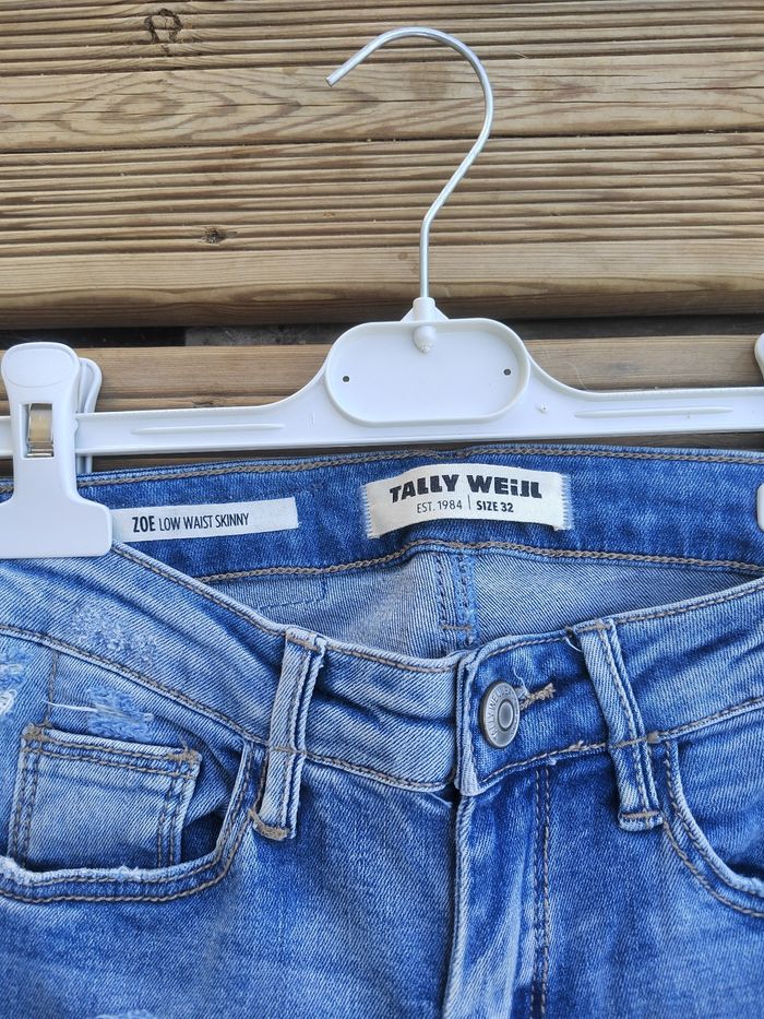 Jean Skinny Femme Taille Basse – Taille 32 / XXS – Très Bon État – Tally Weijl - photo numéro 6