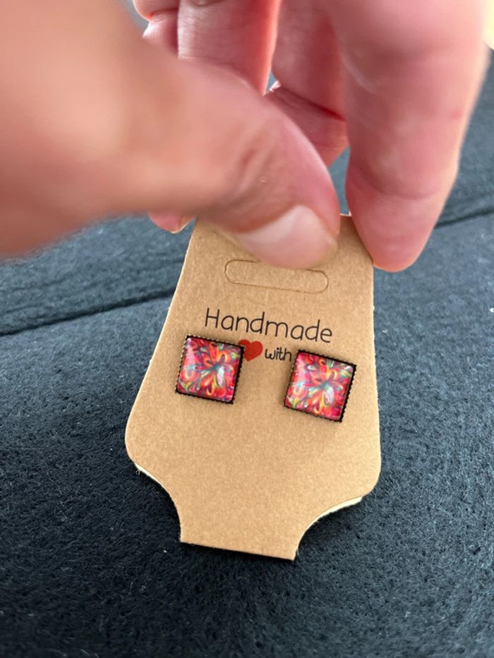 Boucles d’oreilles puces neuves - photo numéro 3