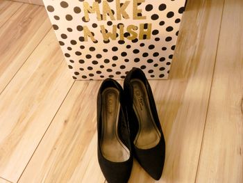 Escarpin femme  chaussure 38 talon aiguille noir  TBE