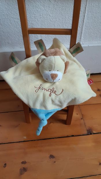 Doudou lion garçon