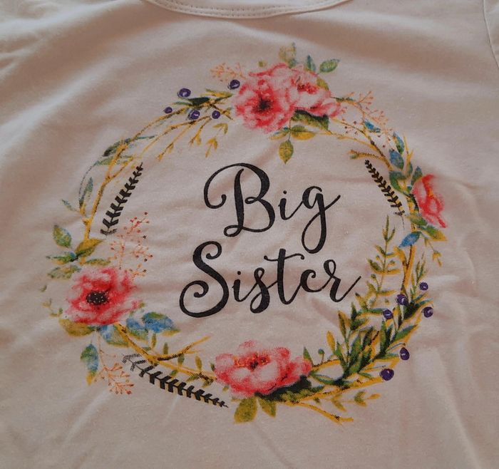 Haut Big Sister 4/5 ans - photo numéro 2