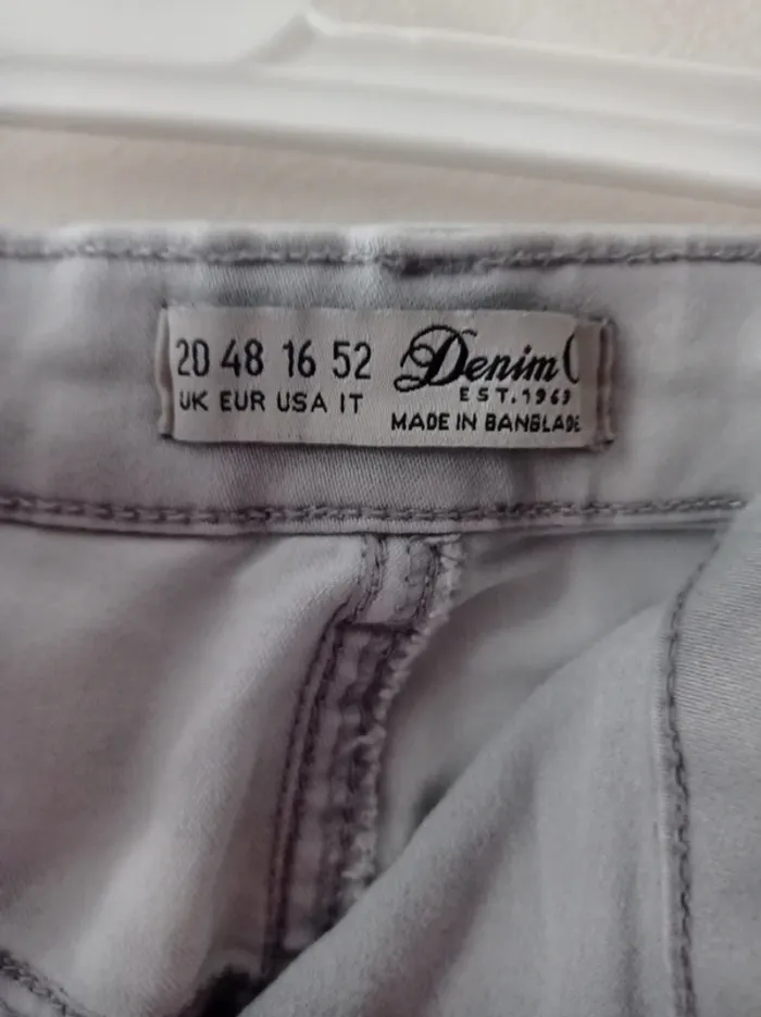 Jeans gris pour femme - photo numéro 4