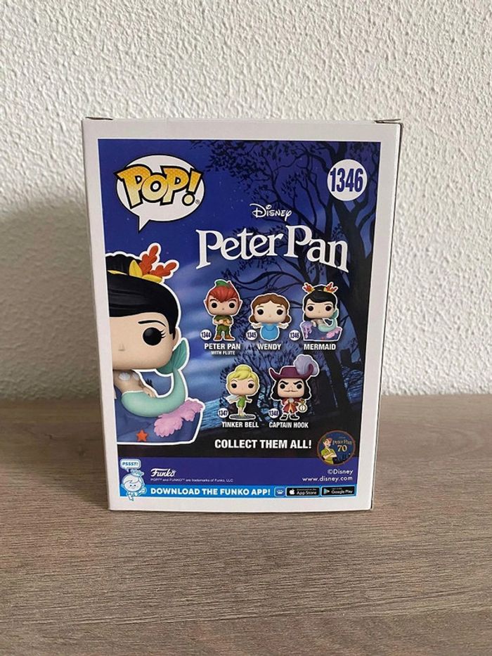 Funko pop Disney Peter Pan Sirène Mermaid 1346 - photo numéro 3