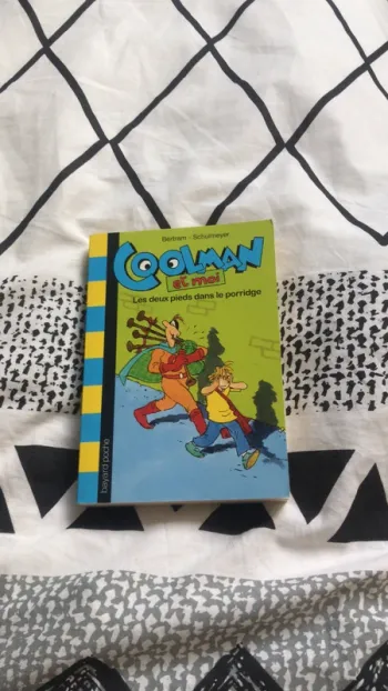 Livre / roman enfant coolman et moi