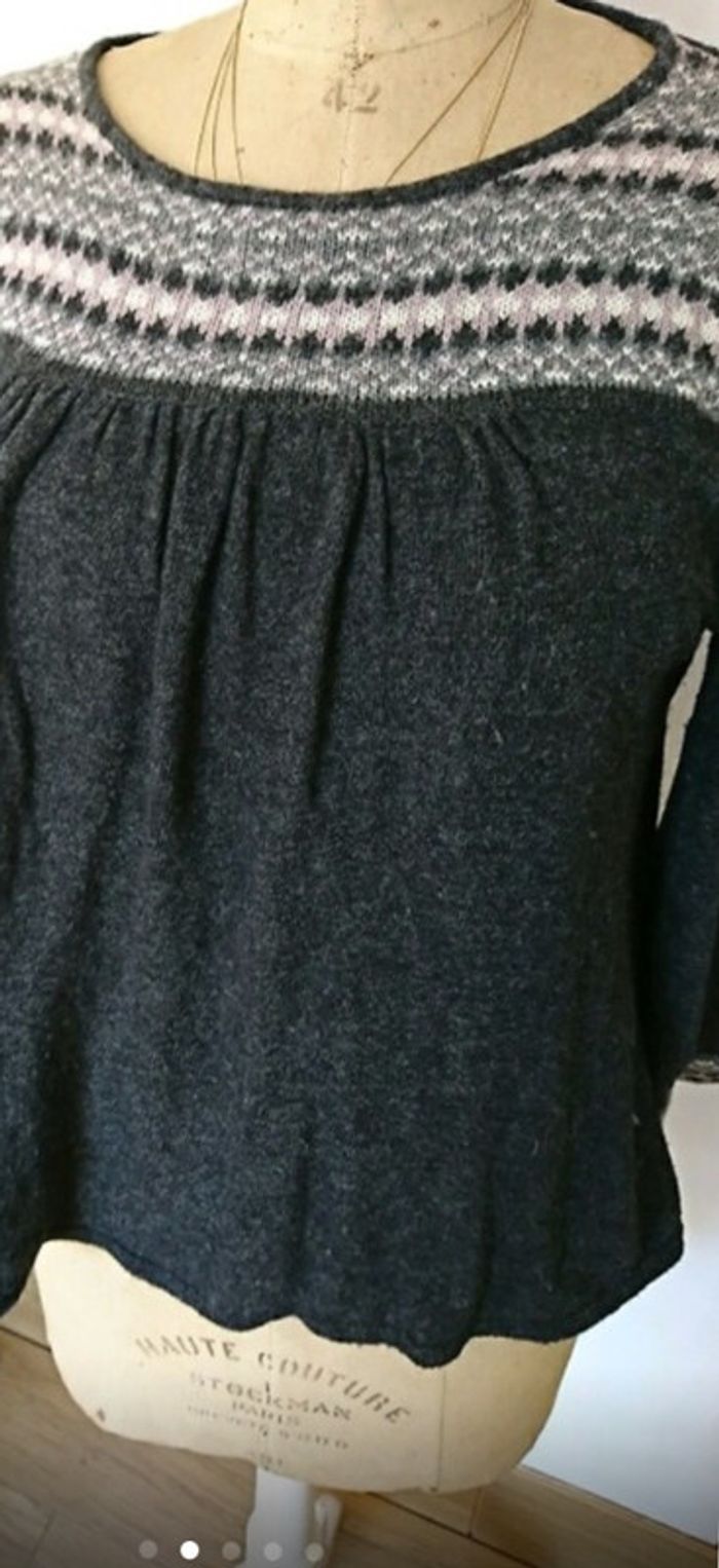 Pull Zara col rond - photo numéro 2