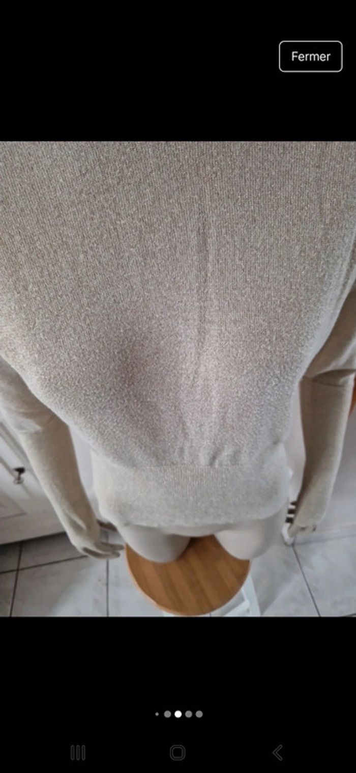 Pull mailles dorés 💫 - photo numéro 15