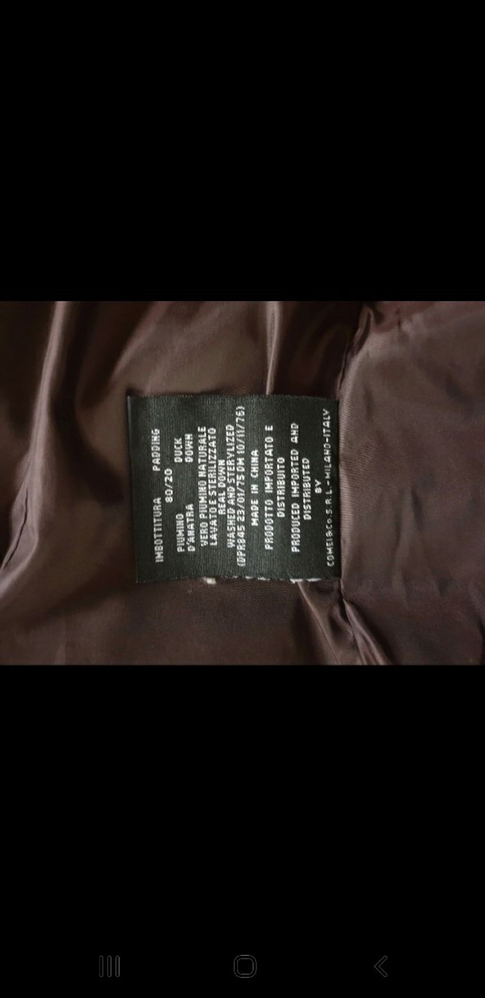 Doudoune marron - photo numéro 4