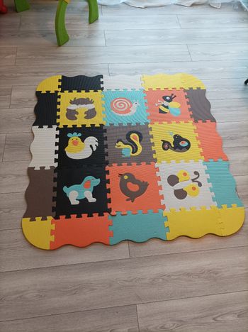 Tapis puzzle bébé en mousse