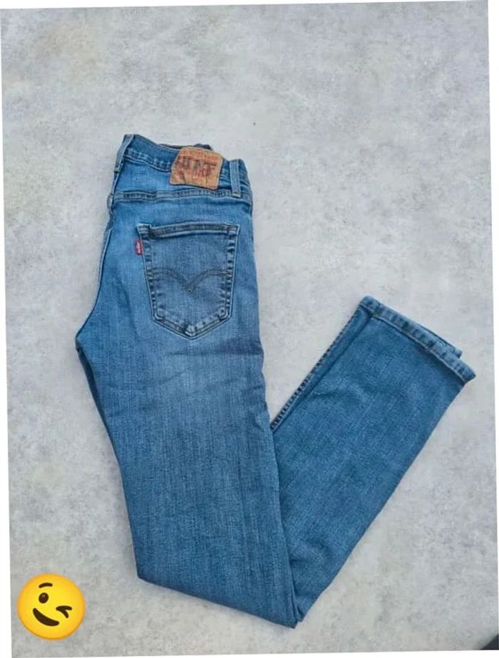 Jeans Levi's 502 W36 FR46 coupe skinny bleu Homme Men pan381b - photo numéro 1