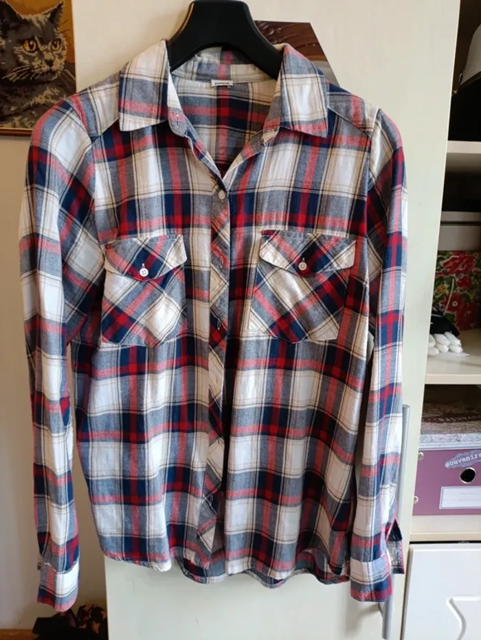 Chemise à carreaux pimkie 40