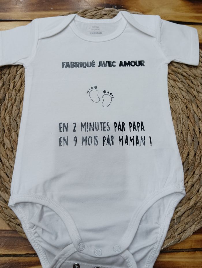 Body bébé personnalisé - photo numéro 2