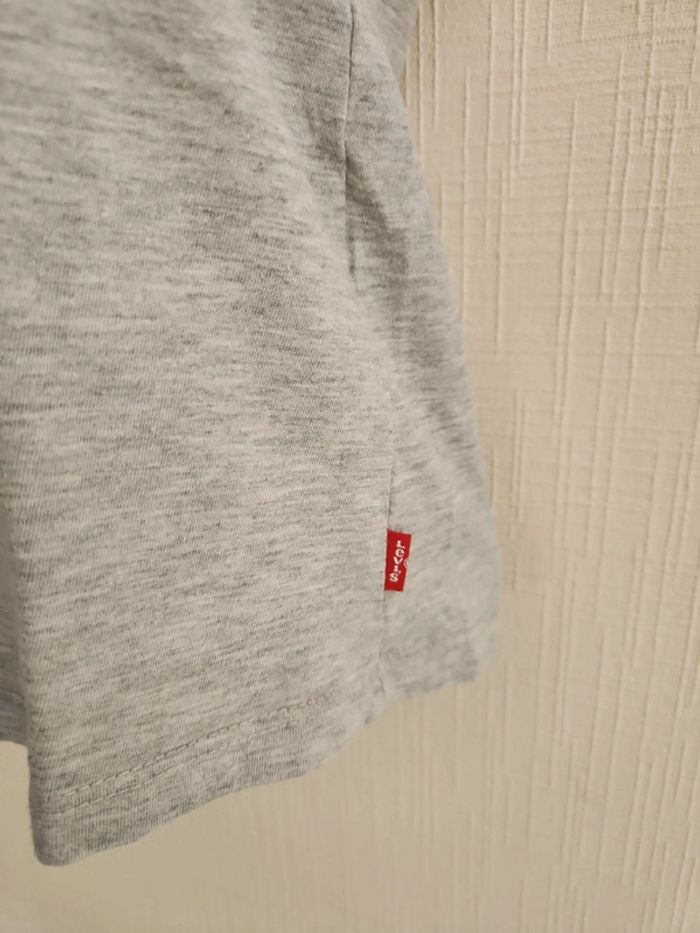 Tee-shirt Levi's manches courtes grises 12 ans - photo numéro 7
