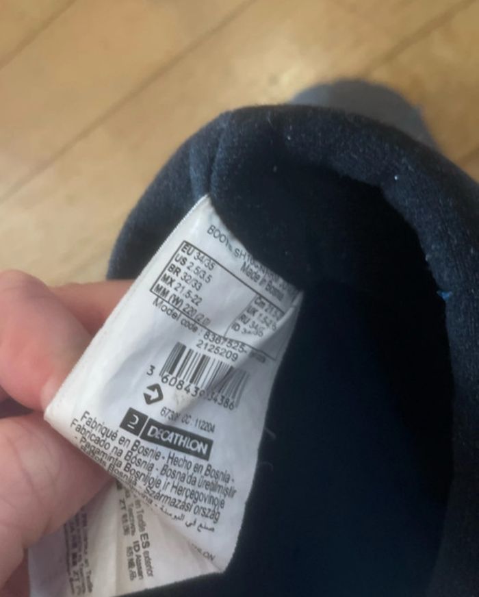 Bottes de neige quechua décathlon 34/35 - photo numéro 5