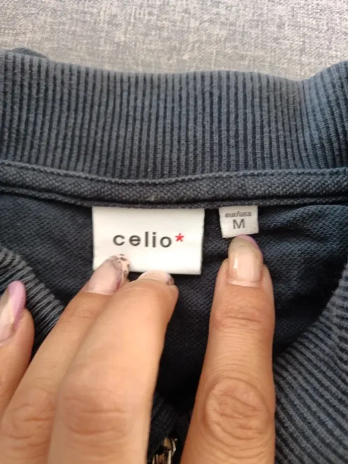 C58 polo marine Celio M - photo numéro 3