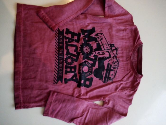 Tee shirt rose - rouge