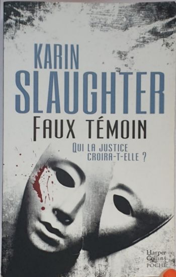 Roman Thriller psychologique et juridique, format poche "Faux témoin" / Éd. Harpercollins